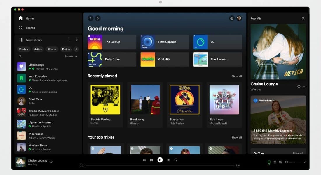 Spotify's desktop app gets a major overhaul